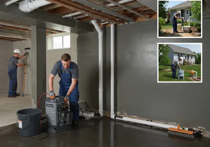 Basement Waterproofing and Flood Prevention process in Pendleton, SC